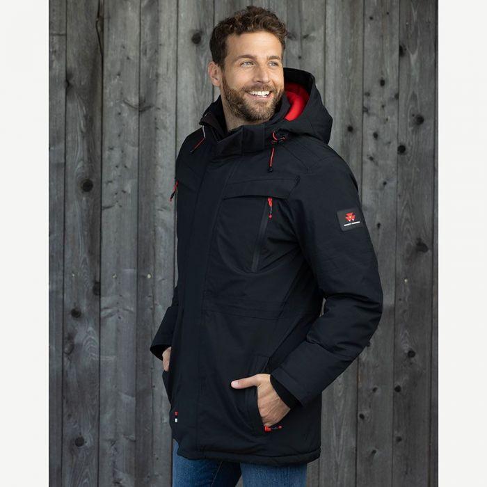 Massey Ferguson Men’s Winter Jacket Waterproof Parka | X993322105