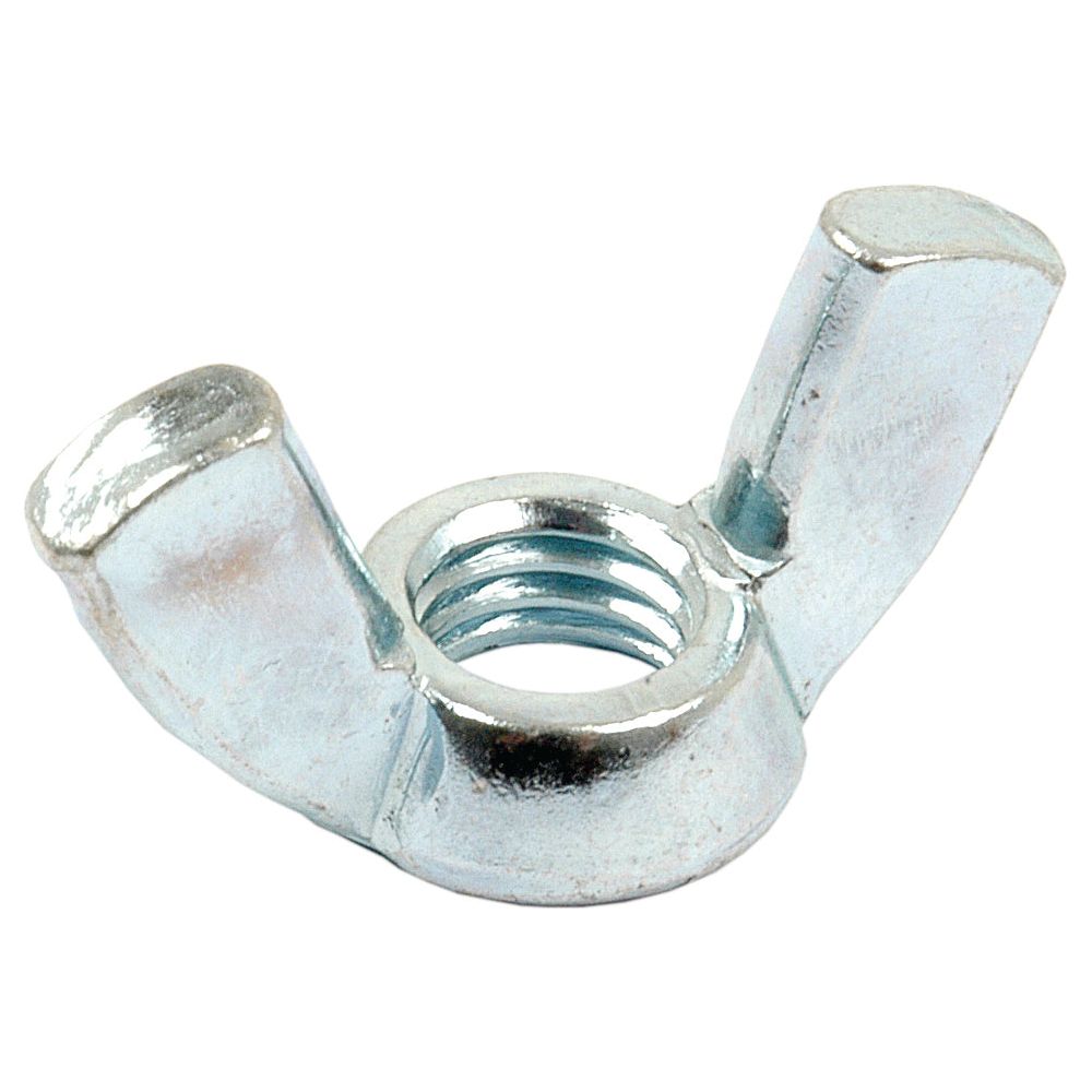 A Sparex Metric Wing Nut (Part No. S.8826), featuring a zinc-plated silver finish, two extended wings, and an M10x1.50mm threaded center hole.