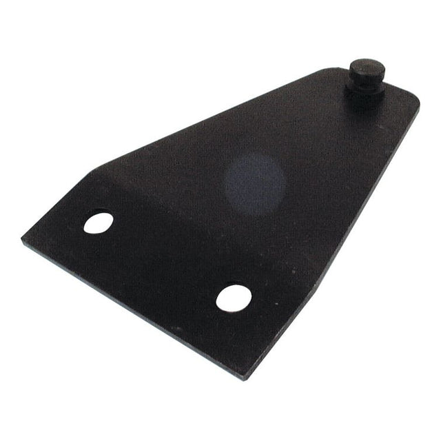 The Sparex Mower Blade Holder, with dimensions of 210mm in length and 126mm in width, features two Ø 14mm holes spaced 75mm apart and a small raised knob near the top edge. It is designed to fit a Ø 20mm pin and serves as a replacement for PZ0243 (Sparex Part No. S.78387).