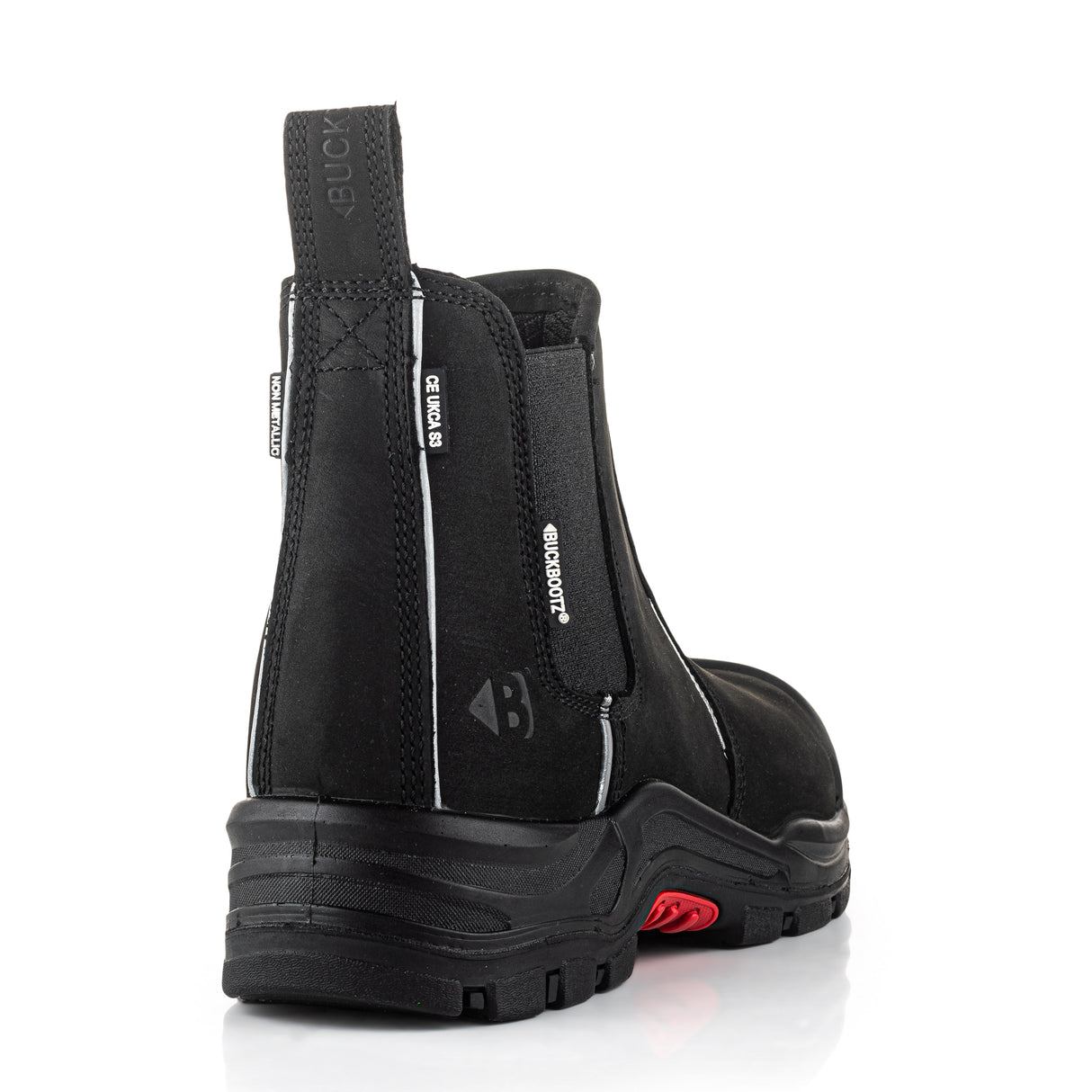 Buckler Nubuckz Safety Dealer Boot – Dark Brown Composite Toe Work Boots | NKZ101BR