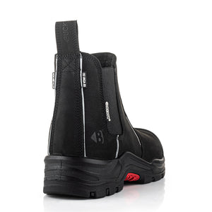 Buckler Nubuckz Safety Dealer Boot – Dark Brown Composite Toe Work Boots | NKZ101BR