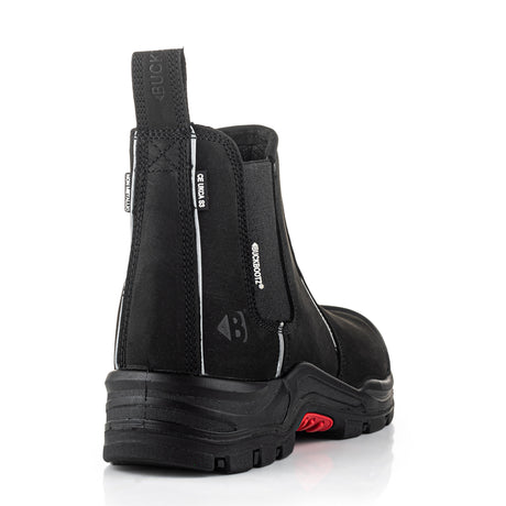 Buckler Nubuckz Safety Dealer Boot – Dark Brown Composite Toe Work Boots | NKZ101BR