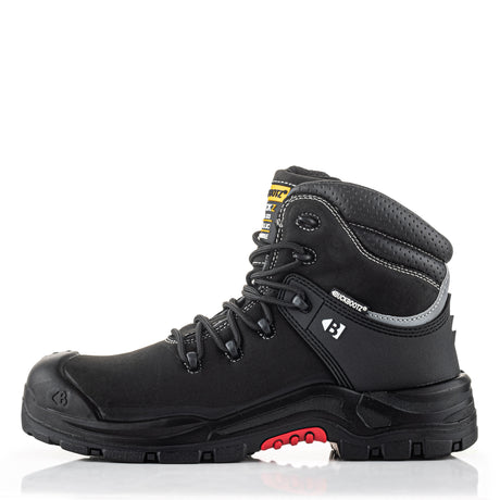 *SPECIAL PRICE* - Buckler Nubuckz Safety Lace Boots – NKZ102BK | S3S Certified, Slip-Resistant & Durable