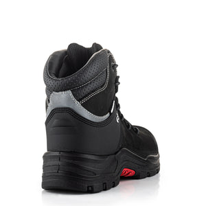 *SPECIAL PRICE* - Buckler Nubuckz Safety Lace Boots – NKZ102BK | S3S Certified, Slip-Resistant & Durable