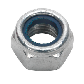 Nylon Locknut M14 Zinc Pack of 25 - NLN14 - Farming Parts