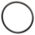 A black rubber O-ring, resembling the Sparex O Ring 3/32'' x 1 3/4'' (BS132) 70 Shore (Part No. S.1930), stands out on a white background.