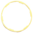 A circular, beige plastic ring with evenly spaced notches around its inner edge, similar to the design of a Sparex Oil Seal (Part No. S.73033), measuring 94 x 100 x 1.6mm.