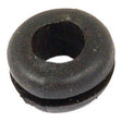 Close-up image of a Sparex Open Grommet Ø5/16'' x 1/16'' Groove, featuring a central hole and a groove around its outer edge. This grommet is identified as Sparex Part No. S.11332.