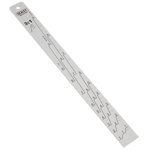 Sealey | Aluminium Paint Measuring Stick 1:1/3:1 - PA07