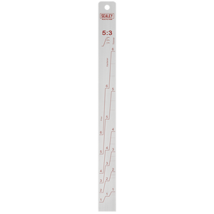 Sealey | Aluminium Paint Measuring Stick 5:1/5:3 - PA08