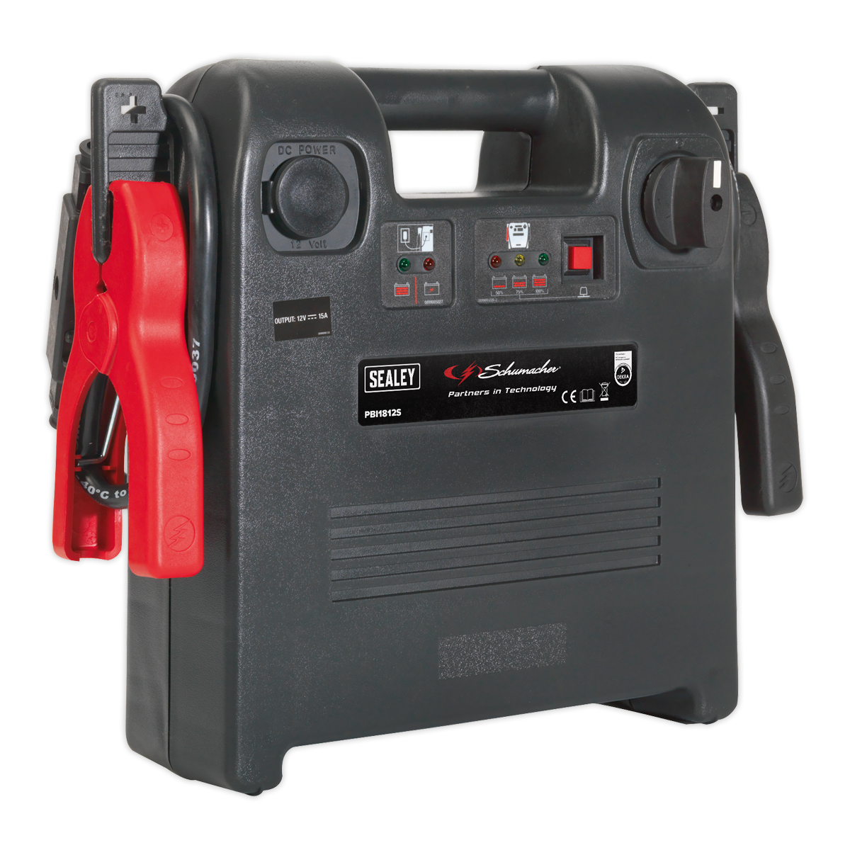 Schumacher® RoadStart® Emergency Jump Starter 12V 1700 Peak Amps DEKRA Approved - PBI1812S - Farming Parts