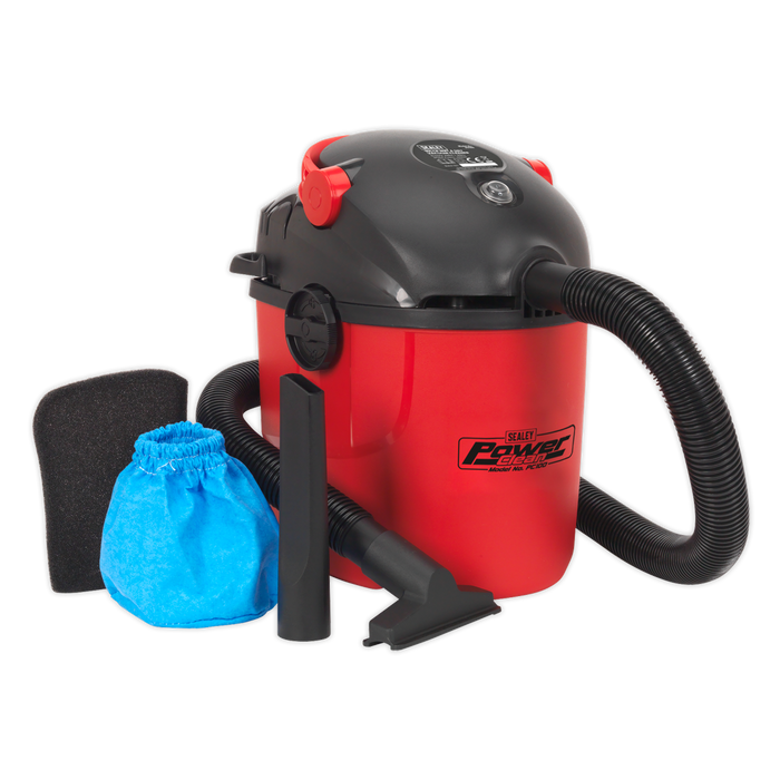 Sealey Vacuum Cleaner Wet & Dry 10L 1000W/230V PC100
