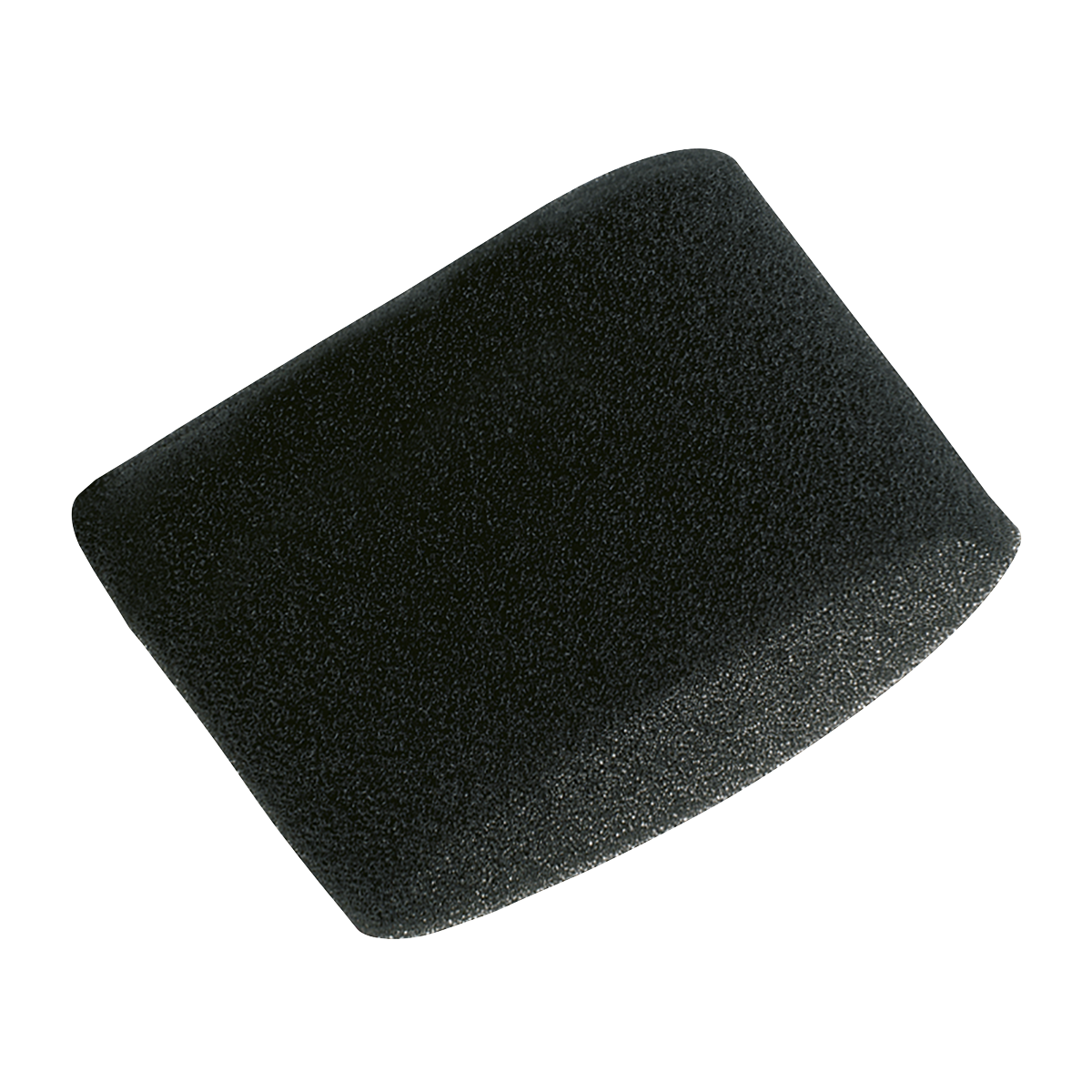 A pack of 10 Sealey Foam Filters for PC200 & PC300 Series (Model No: PC200FF10) in black, displayed on a white background.