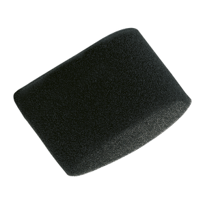 A pack of 10 Sealey Foam Filters for PC200 & PC300 Series (Model No: PC200FF10) in black, displayed on a white background.