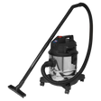 Vacuum Cleaner (Low Noise) Wet & Dry 20L 1000W/230V - PC20LN - Farming Parts
