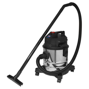 Vacuum Cleaner (Low Noise) Wet & Dry 20L 1000W/230V - PC20LN - Farming Parts