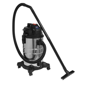 Vacuum Cleaner (Low Noise) Wet & Dry 30L 1000W/230V - PC30LN - Farming Parts