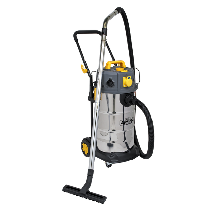 Sealey Vacuum Cleaner Industrial Dust Free Wet/Dry 38L PC380M110V