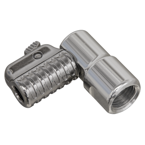 90° Angled Swivel Tyre Inflator Clip-On Connector 1/4"BSP(F) - PCL6A - Farming Parts