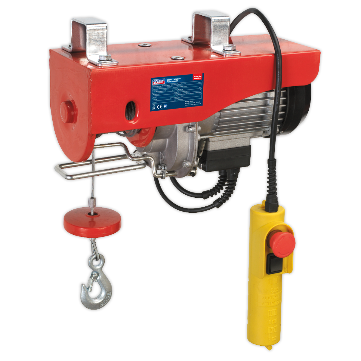 Power Hoist 230V/1ph 400kg Capacity - PH400 - Farming Parts