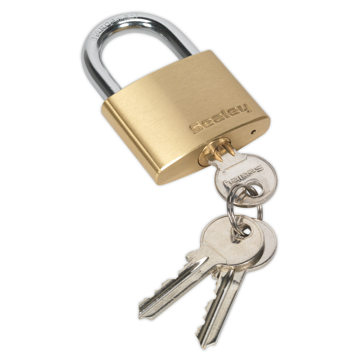 Brass Body Padlock 50mm - PL102 - Farming Parts