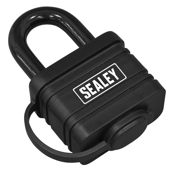 Sealey Steel Body Weatherproof Padlock 54mm SE PL302W