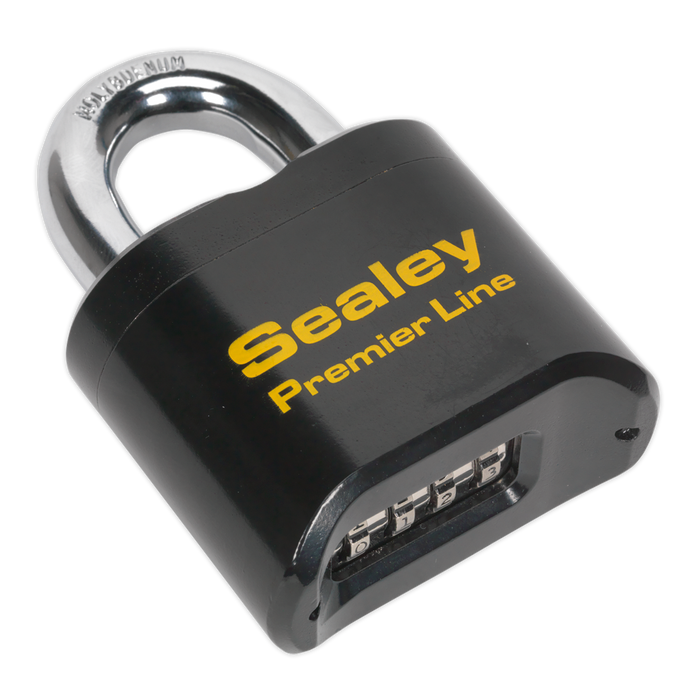 Sealey Steel Body Combination Padlock 62mm PL603