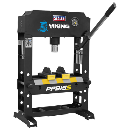 Viking Hydraulic Press 15tonne Bench Type - PPB15S - Farming Parts