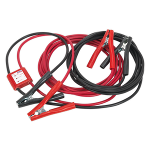 Booster Cables 7m 450A 25mm² with 12/24V Electronics Protection - PROJ/12/24 - Farming Parts