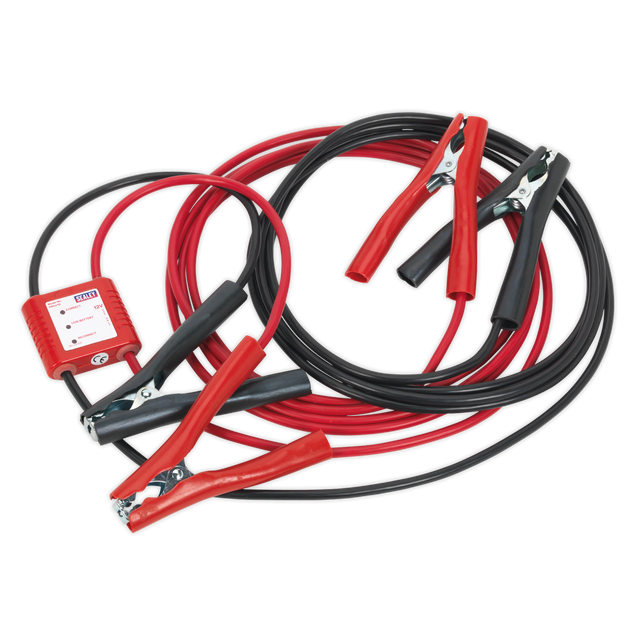 Booster Cables 5m 400A 20mm² with 12V Electronics Protection - PROJ/12 - Farming Parts
