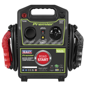 Sealey | 12/24V Premier RoadStart® Jump Starter 5000A - PRS5000