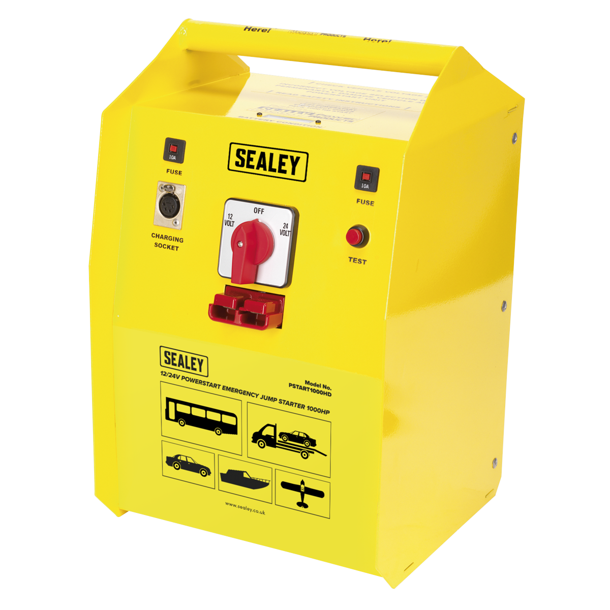 PowerStart Emergency Heavy-Duty Jump Starter 1000hp Start 12/24V - PSTART1000HD - Farming Parts