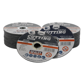 Cutting Disc Pack of 50 Ø100 x 1.6mm Ø16mm Bore - PTC/100CT50 - Farming Parts