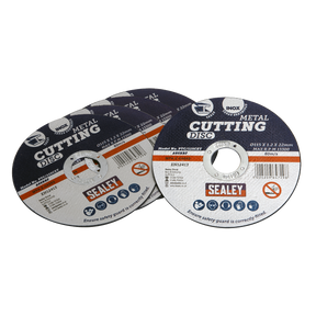 Cutting Disc Ø115 x 1.2mm Ø22mm Bore Pack of 5 - PTC/115CET5 - Farming Parts