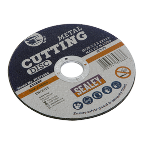 Cutting Disc Ø125 x 3mm 22mm Bore - PTC/125C - Farming Parts