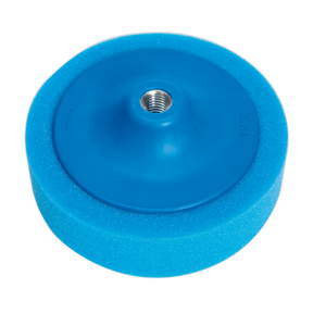 Buffing & Polishing Foam Head Ø150 x 50mm 5/8"UNC Blue/Medium - PTC/CH/5/8-B - Farming Parts
