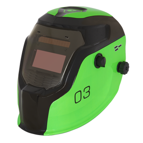 Auto Darkening Welding Helmet - Shade 9-13 - Green - PWH3 - Farming Parts