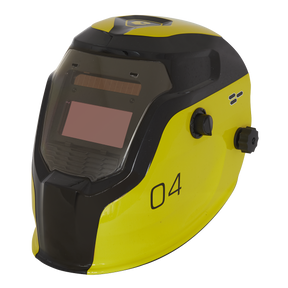 Auto Darkening Welding Helmet - Shade 9-13 - Yellow - PWH4 - Farming Parts