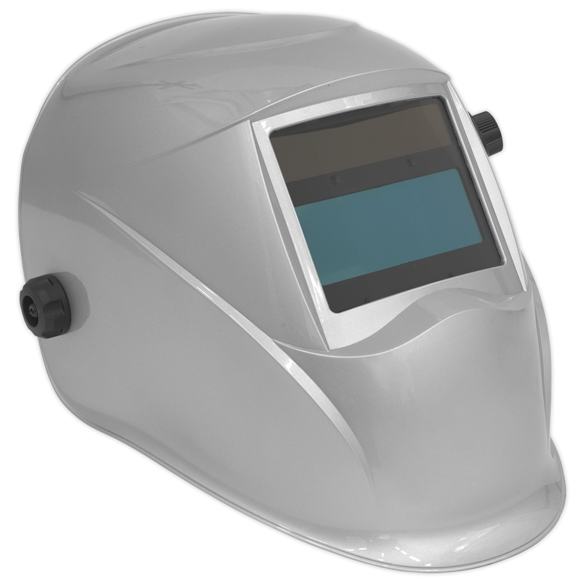 Welding Helmet Auto Darkening - Shade 9-13 - Silver - PWH613 - Farming Parts