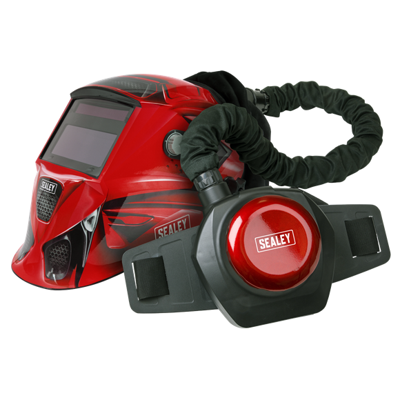 Sealey | Auto Darkening Welding Helmet with TH2 Powered Air Purifying Respirator (PAPR) - PWH617