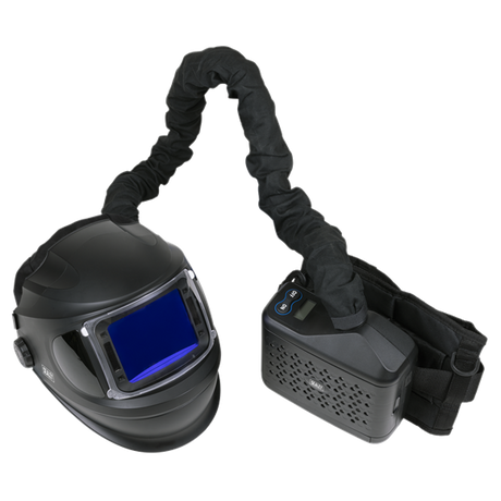 Auto Darkening Welding Helmet with TH3 Powered Air Purifying Respirator (PAPR) - SE-PWH618