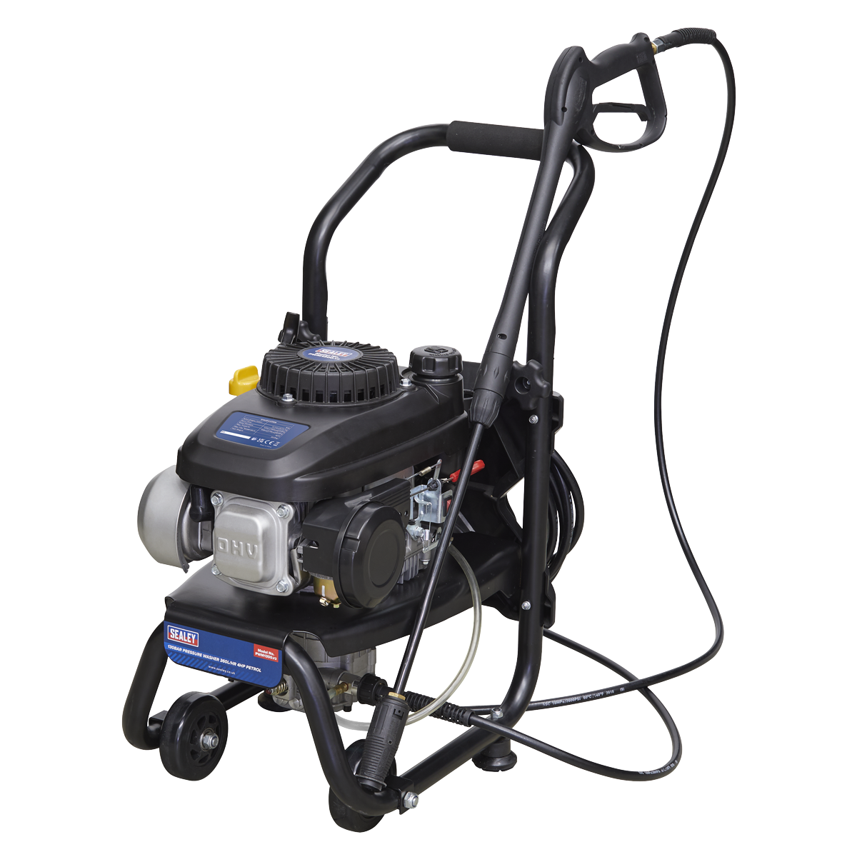 Pressure Washer 150bar 360L/hr 4hp Petrol - PWM1300 - Farming Parts