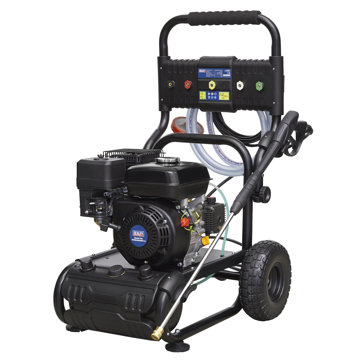 Pressure Washer 220bar 540L/hr Self-Priming 6.5hp Petrol - PWM2500SP - Farming Parts