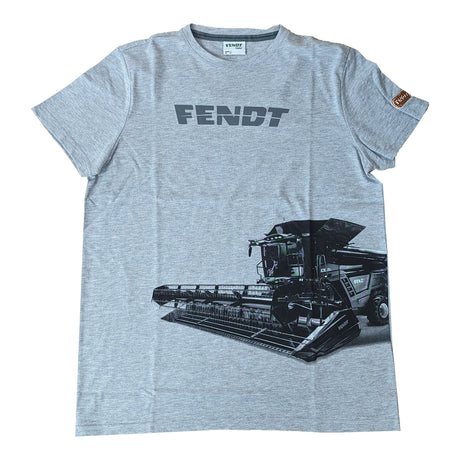 Fendt - FD MENS GREY T-SHIRT - X991018251 - Farming Parts