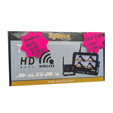 *SPECIAL PRICE* - HD Wireless Reversing Camera System 7" Monitor - S.143669 - Farming Parts
