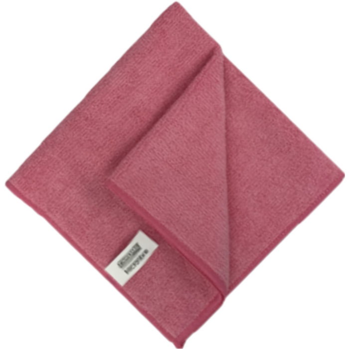 Pink Microfibre Cloth 12 Pack – Ultra-Soft, Reusable & Streak-Free Cleaning