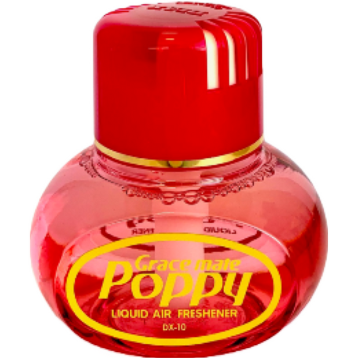 GraceMate Poppy Air Freshener – Strawberry Scent | Long-Lasting 150ml