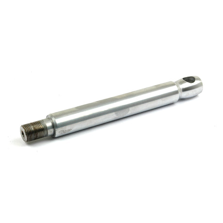 A cylindrical metal rod, specifically the Power Steering Rod with a Ø25mm shaft by Sparex (Part No. S.41874), featuring a threaded end and a small hole near the opposite end, likely a component for machinery or equipment similar to those used in Massey Ferguson Hydrosteer Cylinders.