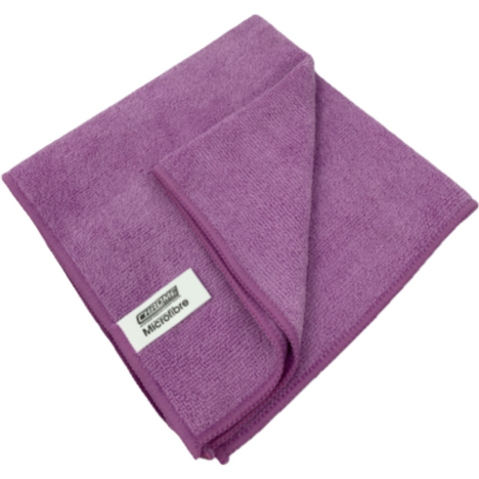 Purple Microfibre Cloth 12 Pack – Ultra-Soft, Reusable & Multi-Surface Cleaning