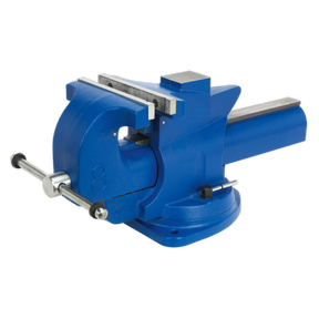 Vice 200mm Quick Action Swivel Base Cast Iron - QAV200 - Farming Parts